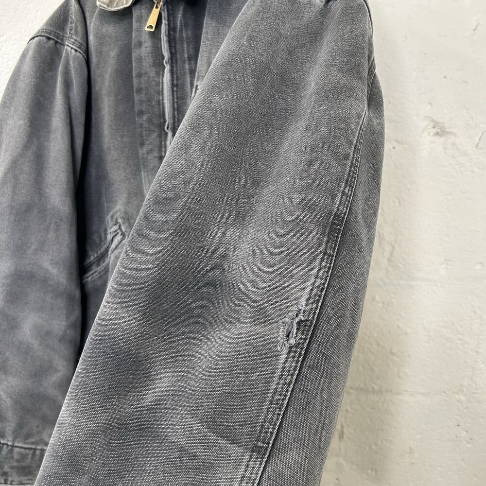 Vintage Carhartt Blanket-Lined Detroit Jacket “Petrol” J97 - Picture 12 of 16